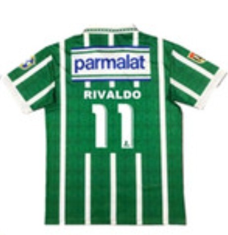 Retro Jersey Palmeiras 1993-1994 RIVALDO 11 Home Soccer Jersey