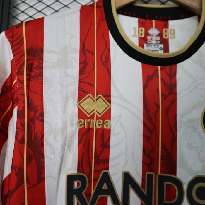 Fan Version 2023-2024 Sheffield United Limited Edition Soccer Jersey