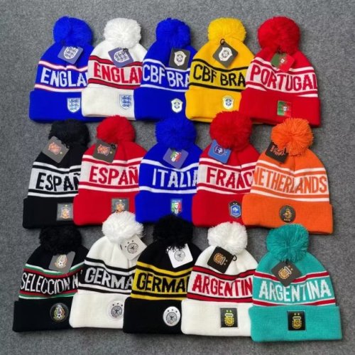 2022 National Team Soccer Knitted hat