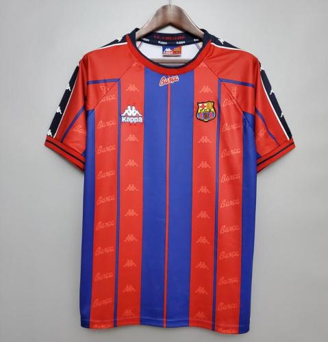 Retro Jersey 1997-1998 Barcelona Home Soccer Jersey