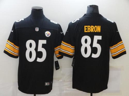 Steelers 85 Eric Ebron Black Vapor Untouchable Limited Jersey
