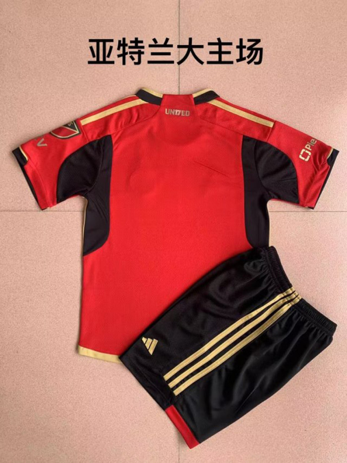 Adult Uniform 2023-2024 Atlanta United Home Soccer Jersey Shorts