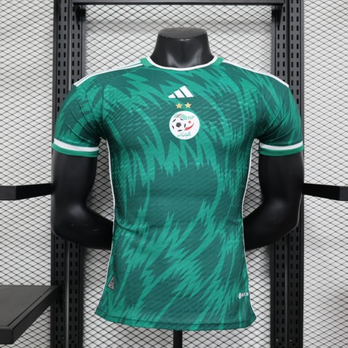 Player Version 2023 Algeria Home Soccer Jersey