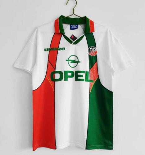 Retro Jersey 1994-1996 lreland Away White Soccer Jersey