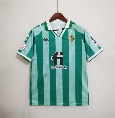 with 2 patches Fans Version 2022-2023 Real Betis Special Edition Green Soccer Jersey