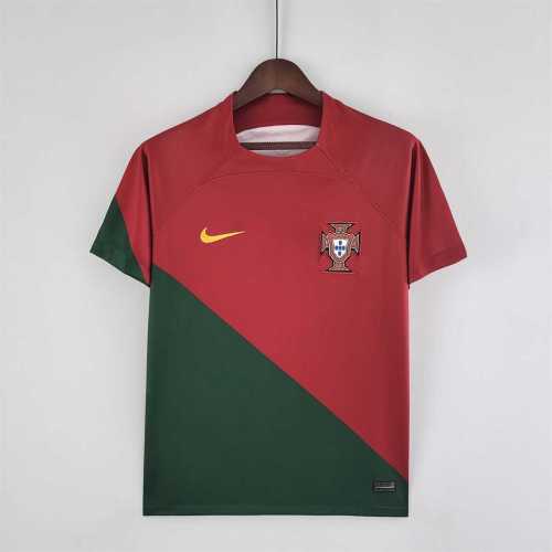 Fans Version 2022 World Cup Portugal Home Soccer Jersey S,M,L,XL,2XL,3XL,4XL