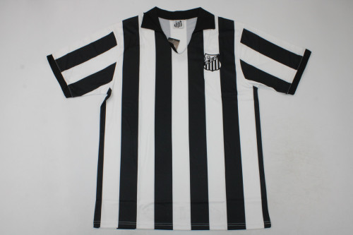 Retro Shirt 1958 Santos 10 Vintage Home Soccer Jersey