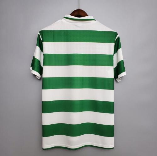 Retro Jersey 1987-1989 Celtic Home Soccer Jersey Vintage Football Shirt