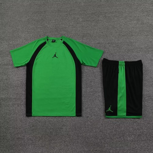 DIY Custom Blank Uniforms 2023-2024 JD Green Soccer Jersey Shorts