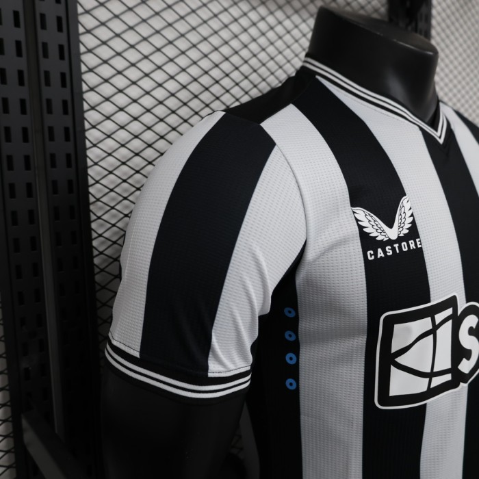 Player Version 2023-2024 Newcastle United Home Soccer Jersey Newcastle Football Shirt