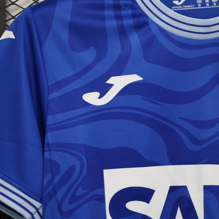 Fan Version 2023-2024 Hoffenheim Home Football Shirt Soccer Jersey