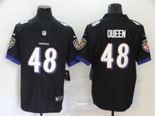 Baltimore Ravens 48 QUEEN Black NFL Jersey
