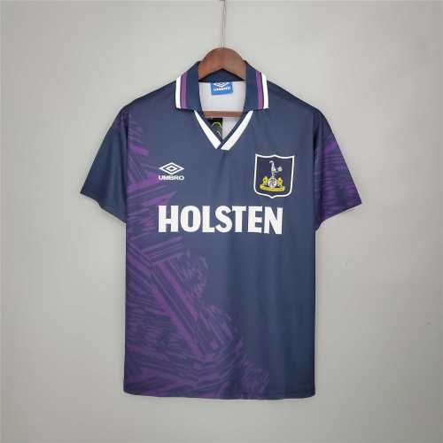 Retro Jersey 1994-1995 Tottenham Hotspur Away Purple Soccer Jersey