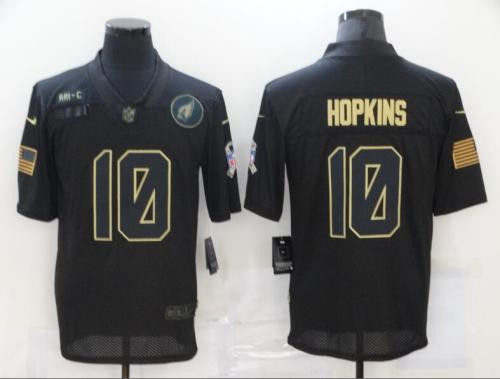 Houston Texans 10 HOPKINS Black 2020 Salute To Service Limited Jersey