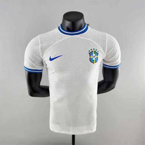 2022 Player Version Brazil Concept White Soccer Jersey