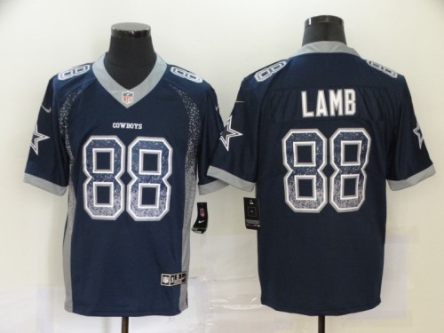 Dallas Cowboys 88 Ceedee Lamb Navy Drift Fashion Limited Jersey