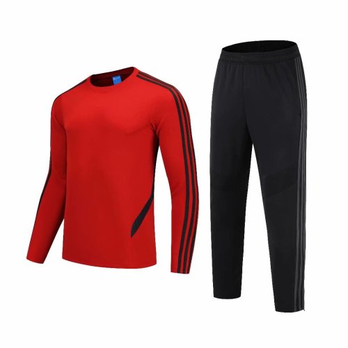 KJW 907-Kid And Men's Plate Jacket Training Suit-Red