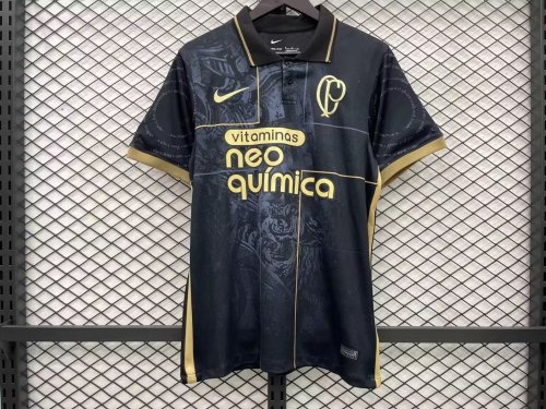 Fans Version 2023-2024 Corinthians Special Black Soccer Jersey