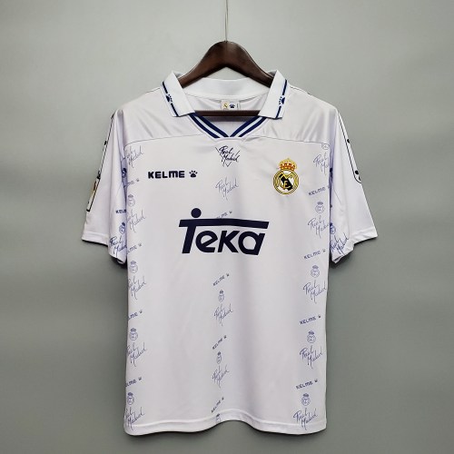 Retro Jersey Real Madrid 1994-1996 Home Soccer Jersey