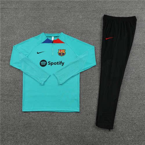 2023-2024 Barcelona Soccer Training Sweater and Pants