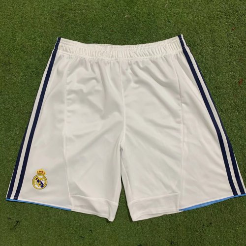 Retro Shorts 2012-2013 Real Madrid Home Soccer Shorts