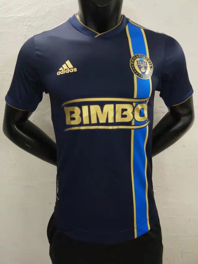 Player Version 2022-2023 Philadelphia Union Home Soccer Jersey
