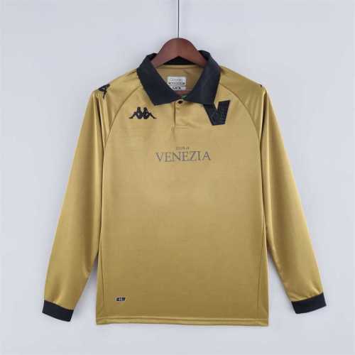 Long Sleeve 2022-2023 Venezia 3rd Away Soccer Jersey