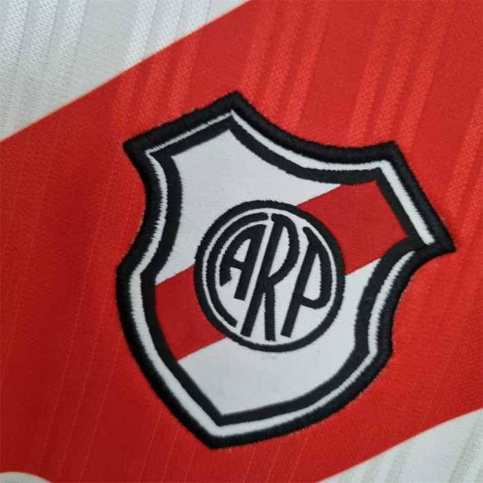 Retro Jersey 1995-1996 River Plate Home Soccer Jersey