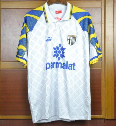 Retro Jersey 1996-1997 Parma White Soccer Jersey