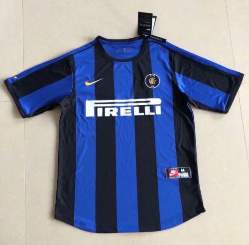 Retro Jersey 1999-2000 Inter Home Blue Soccer Jersey