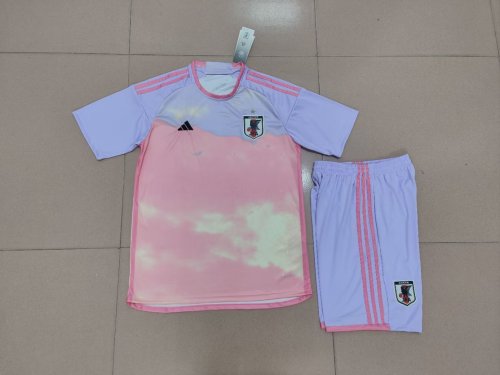 Adult Uniform 2023-2024 Japan Away Soccer Jersey Shorts