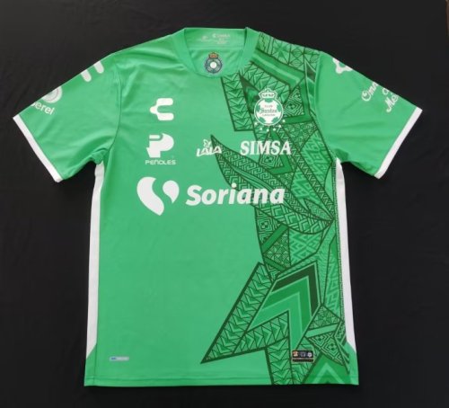 Fans Version 2022-2023 Santos Laguna Special Green Soccer Jersey
