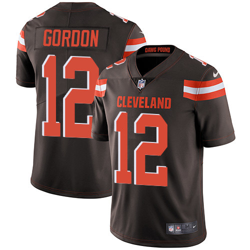 Cleveland Browns #12 GORDON Brown NFL Legend Jersey