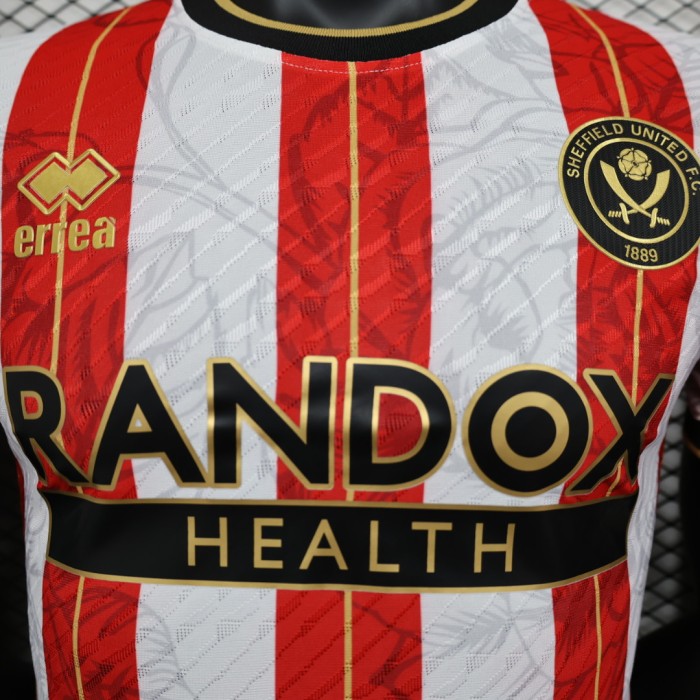 Player Version 2023-2024 Sheffield United Limited Edition Home Football Shirt