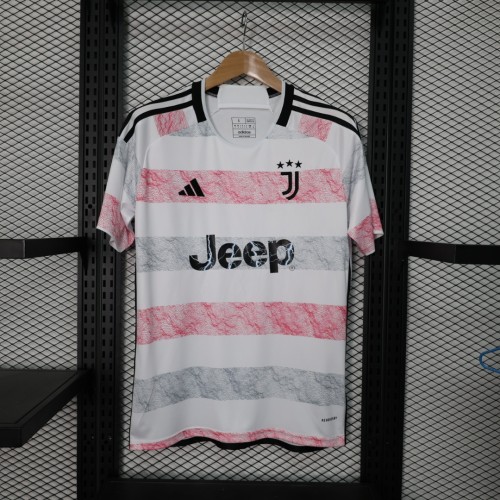 Fan Version 2023-2024 Juventus Away Soccer Jersey Football Shirt