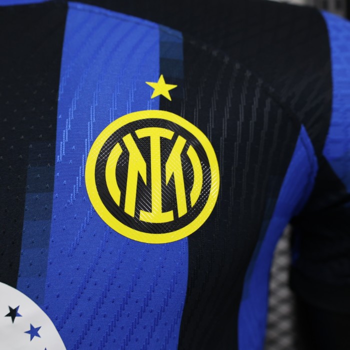 Player Version 2023-2024 Inter Milan Home Soccer Jersey