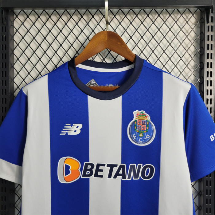 Fan Version 2023-2024 Porto Home Soccer Jersey Football Shirt