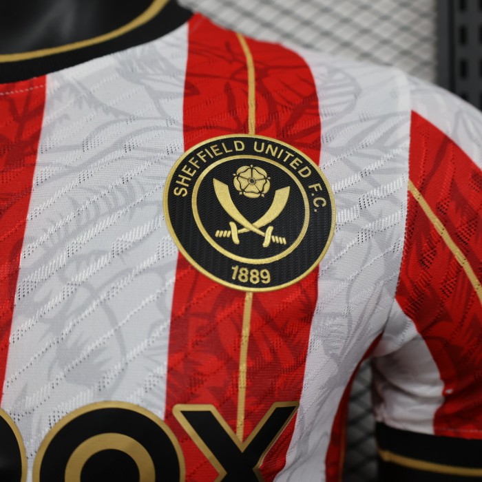 Player Version 2023-2024 Sheffield United Limited Edition Home Football Shirt