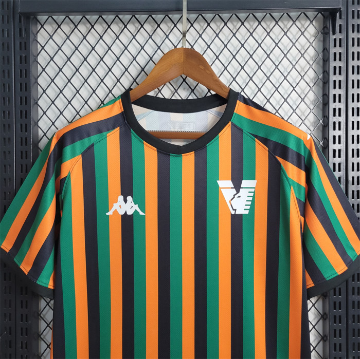 Fan Version 2023-2024 Venezia Soccer Training Jersey Pre-match Top Football Shirt