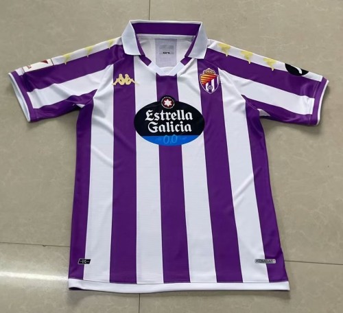 Fans Version 2023-2024 Real Valladolid Home Soccer Jersey