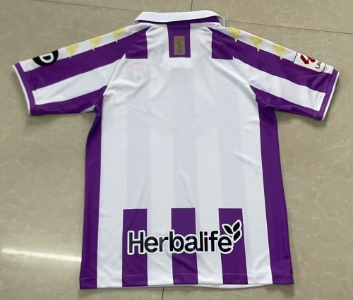 Fans Version 2023-2024 Real Valladolid Home Soccer Jersey