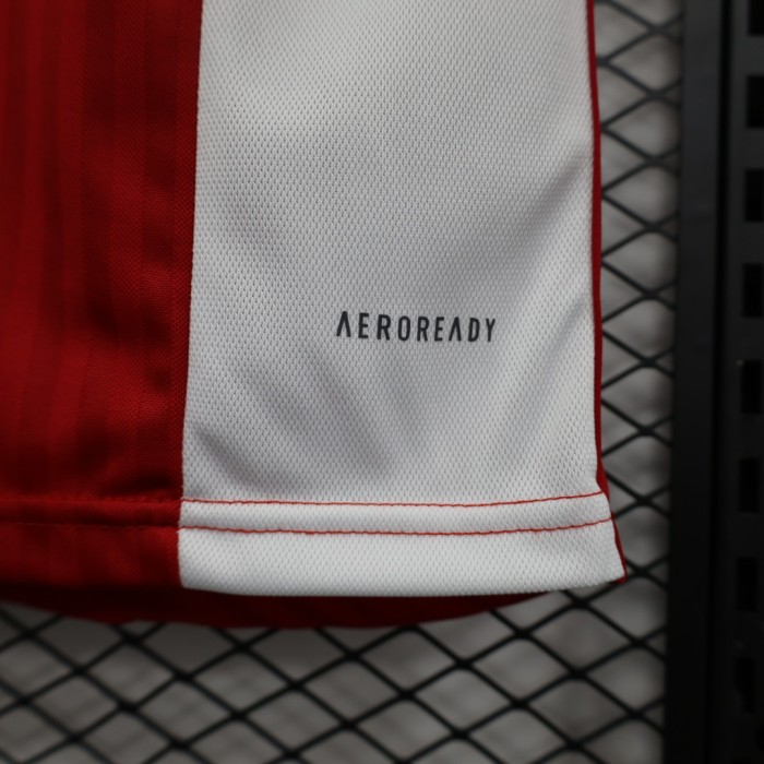Fan Version 2023-2024 Ajax Home Soccer Jersey Football Shirt