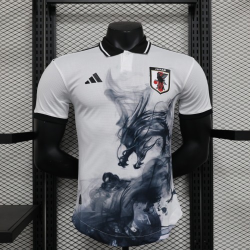 Player Version 2023-2024 Japan Special Edition Dragon White Soccer Jersey