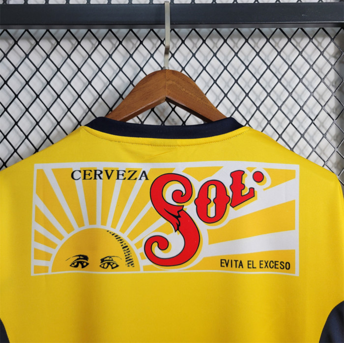 Retro Jersey 1990-1991 Club America Aguilas Home Vintage Soccer Jersey
