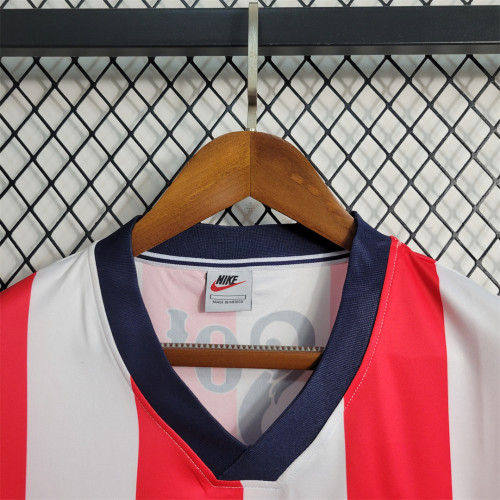 Retro Camisetas de Futbol 1996-1997 Chivas Home Vintage Soccer Jersey Football Shirt