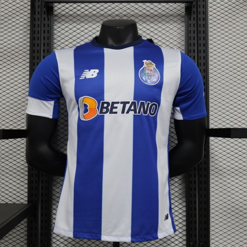 Player Version 2023-2024 Porto Home Soccer Jersey Football Shirt