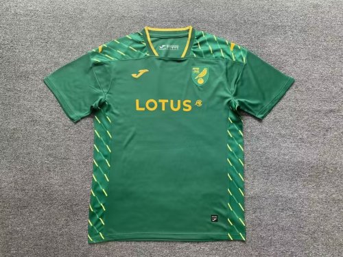 Fans Version 2023-2024 Norwich City Away Green Soccer Jersey Football Shirt