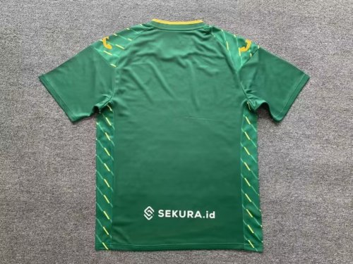Fans Version 2023-2024 Norwich City Away Green Soccer Jersey Football Shirt