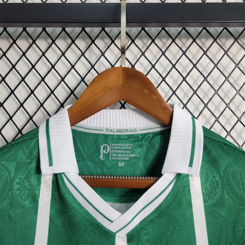 Long Sleeve Retro Jersey 1993 Palmeiras Home Vintage Soccer Jersey