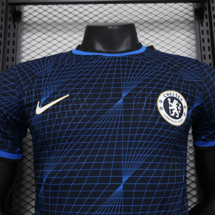 Chelsea Football Shirt Player Version 2023-2024 Chelsea Away Soccer Jersey
